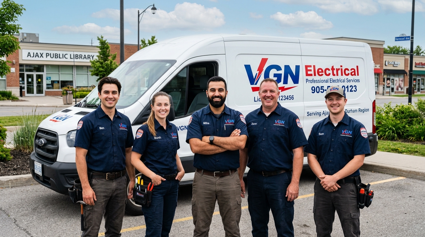 JADA Electric Inc team of licensed master electricians in Ajax Ontario